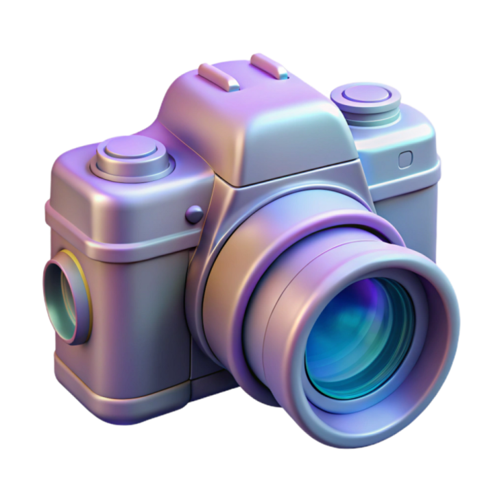 a digital camera on a white background