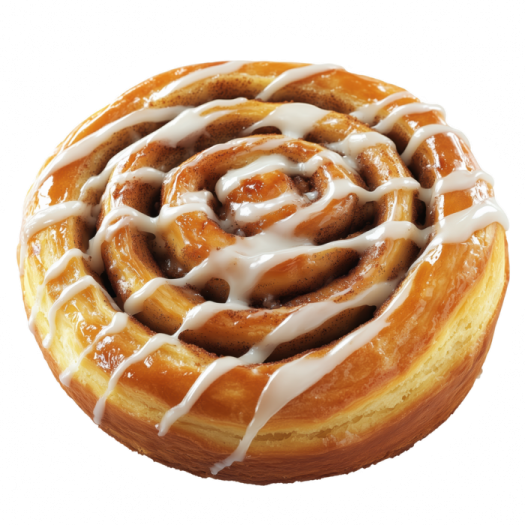 a close up of a dough with icing
