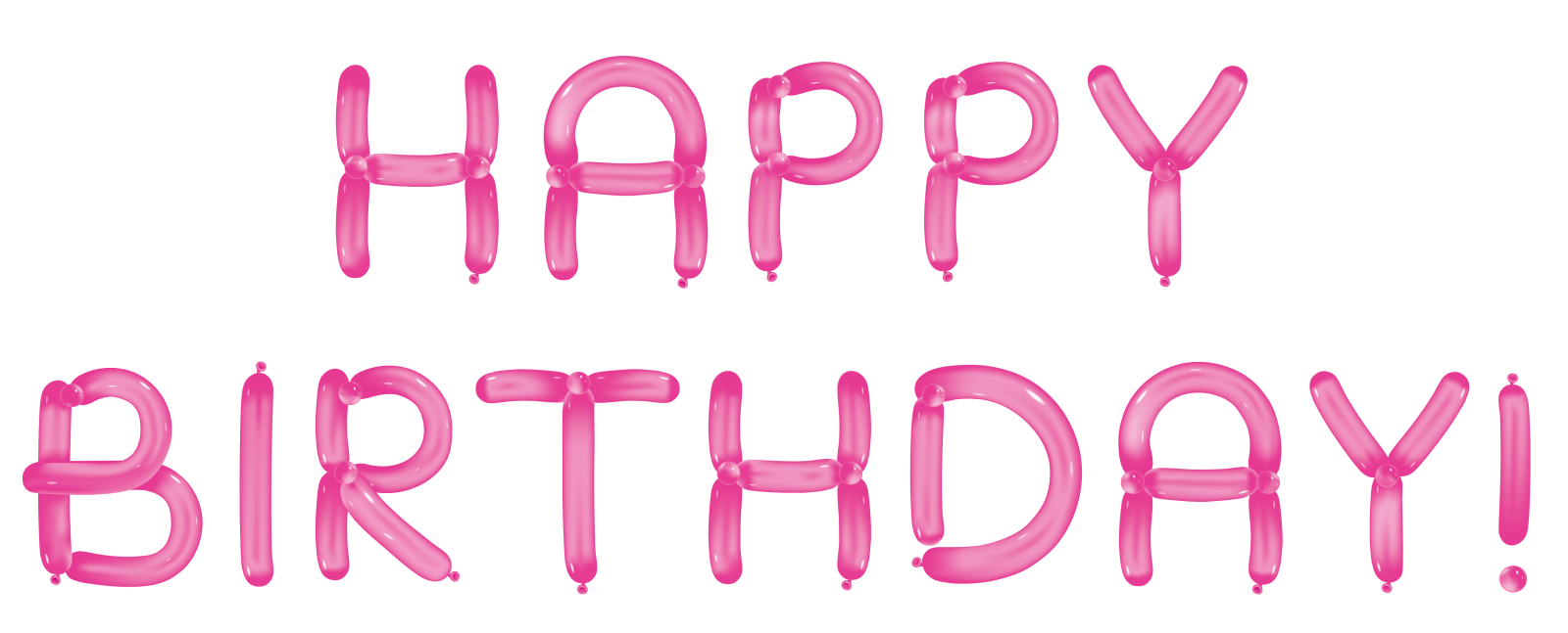 a pink birthday card with the words happy birthday