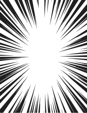 a black and white explosion background