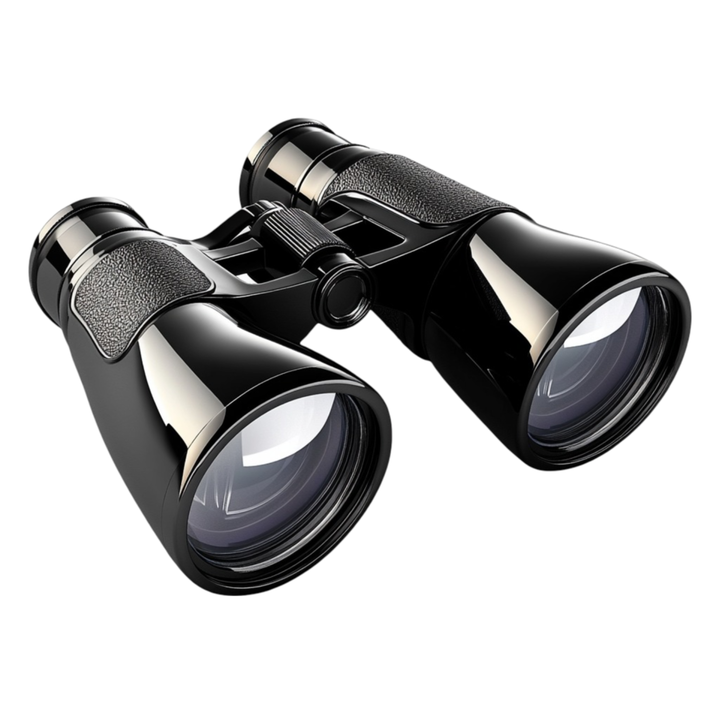 a pair of binoculars on a white background