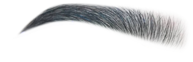 a close up view of an eyelash