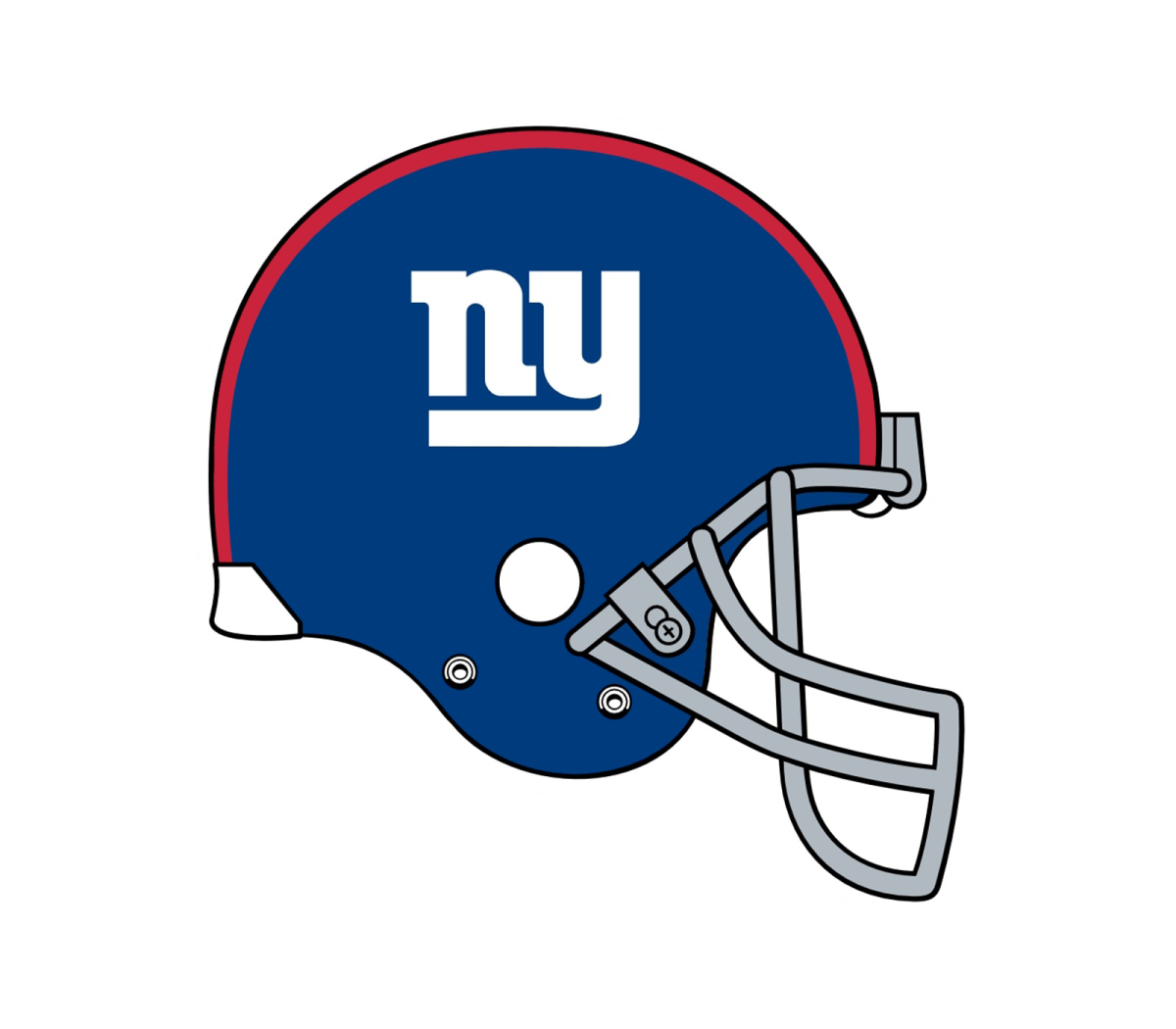 a football helmet with the letter u on it