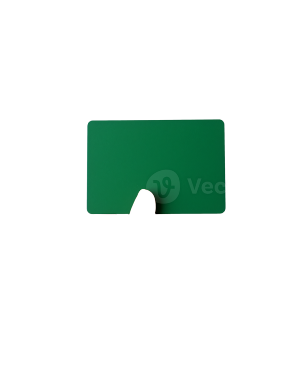 a hand holding a green card