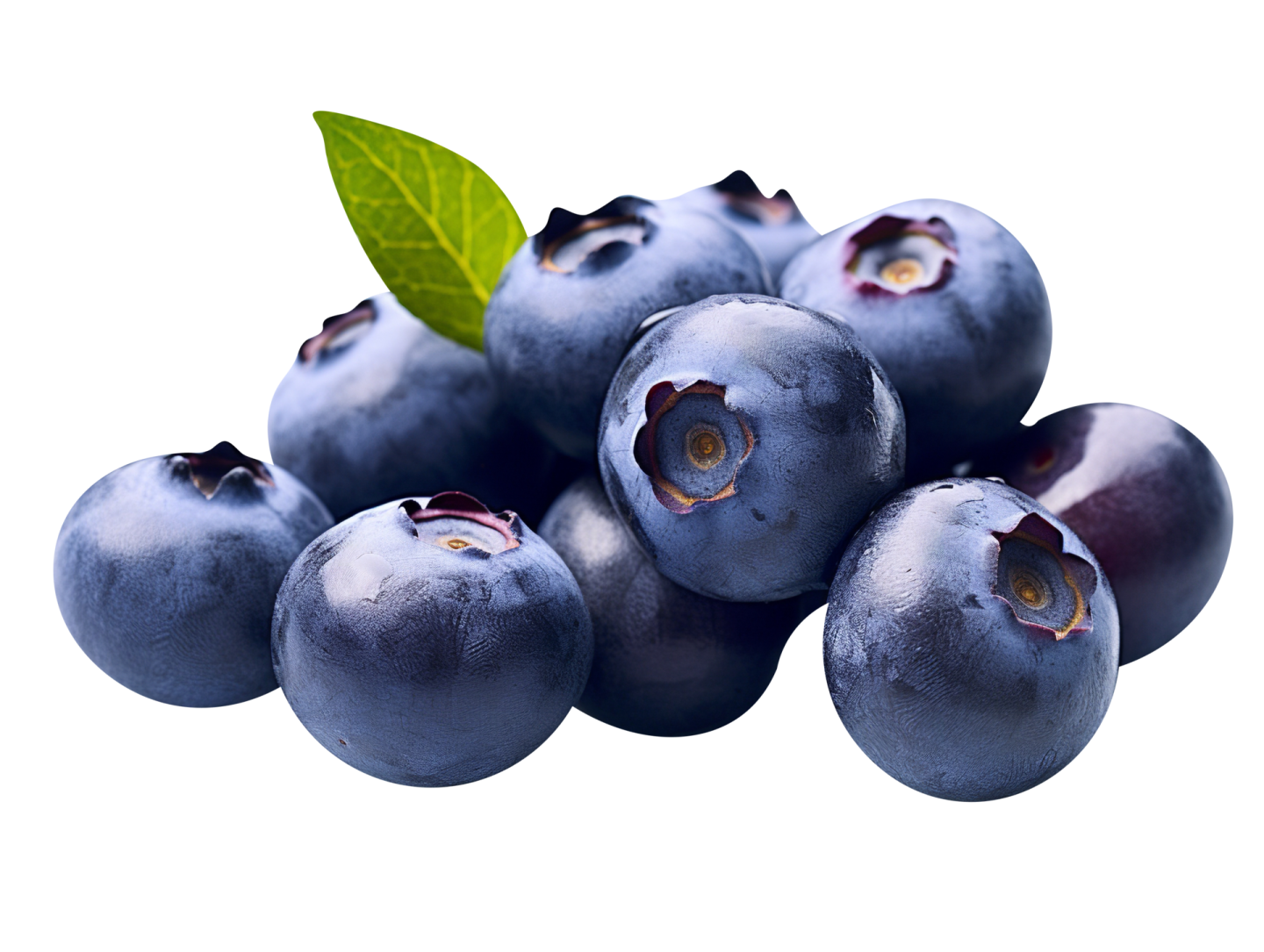 a pile of blueberries