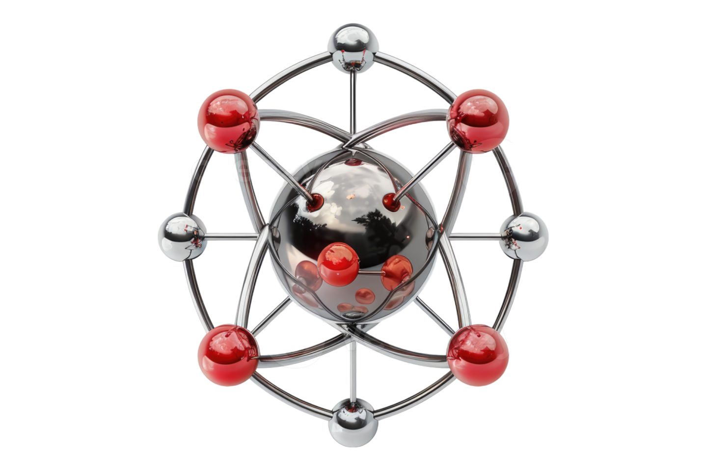 an image of a sphere with spheres on it