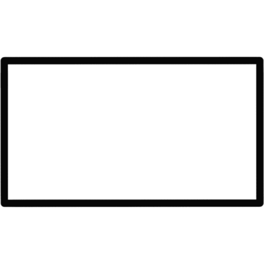 a black and white icon of a laptop