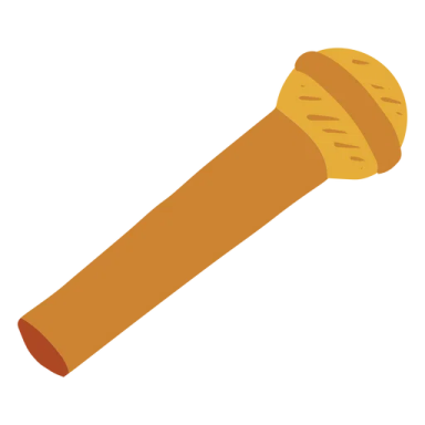 a piece of bread on a white background