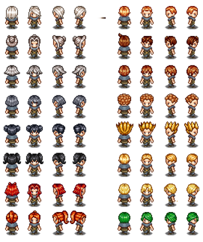 some of the different characters in the game