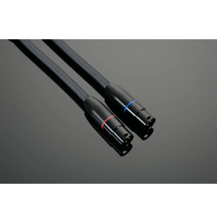 a pair of cables on a gray background