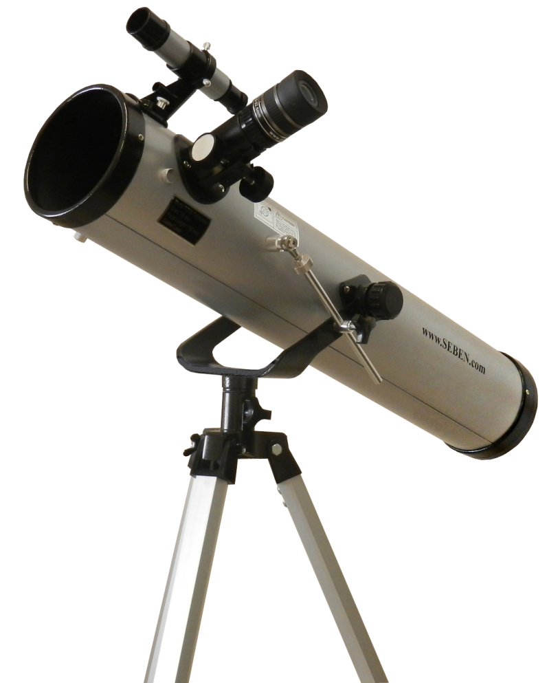 a telescope on top of a tripod