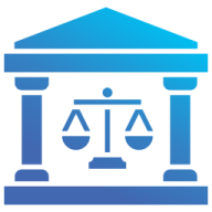 the logo for a law firm