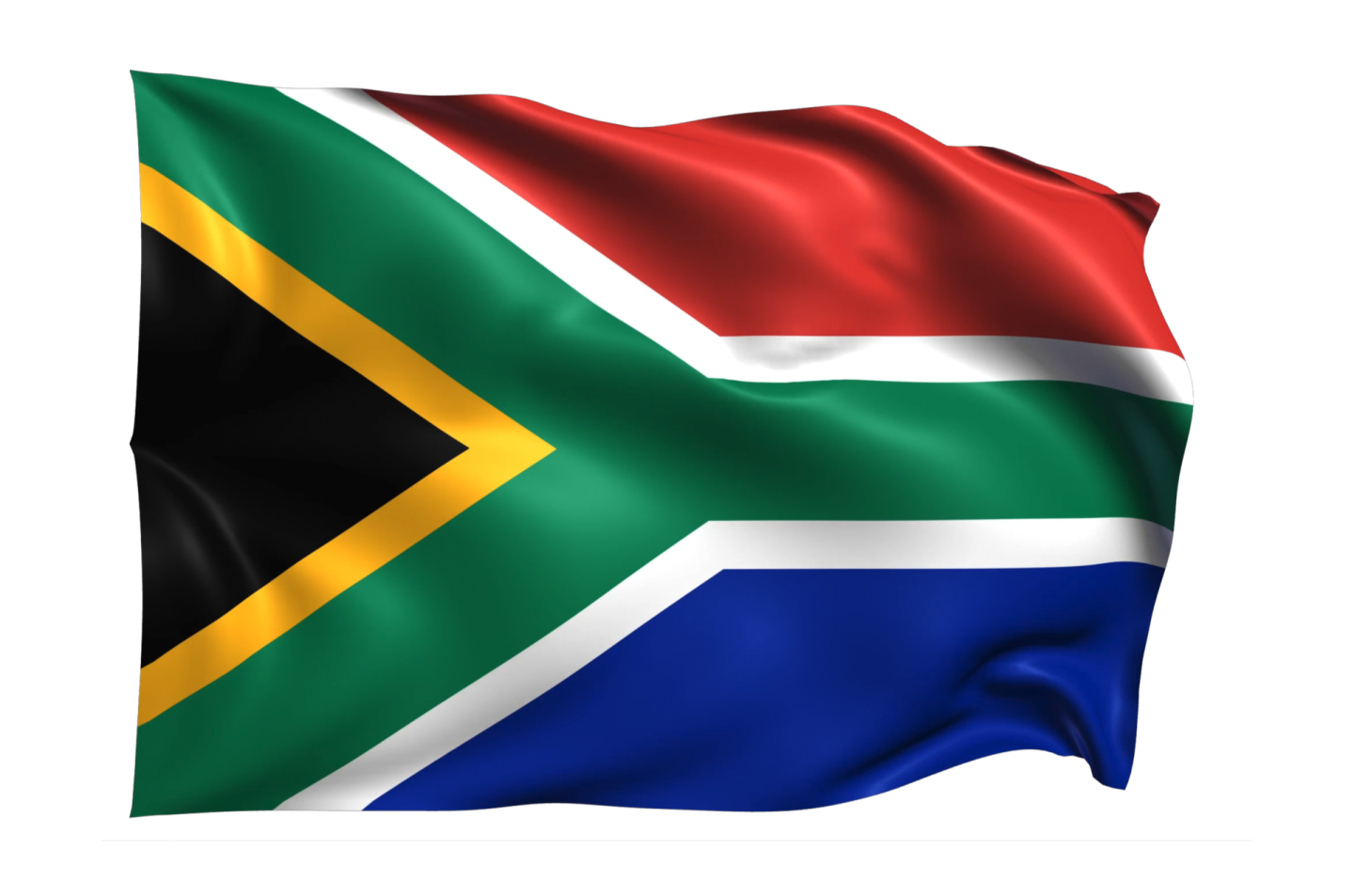 the flag of south africa