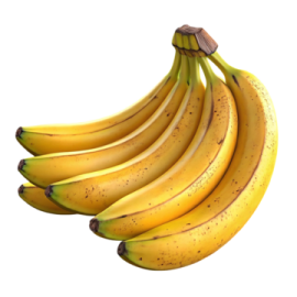 a bunch of bananas on a white background