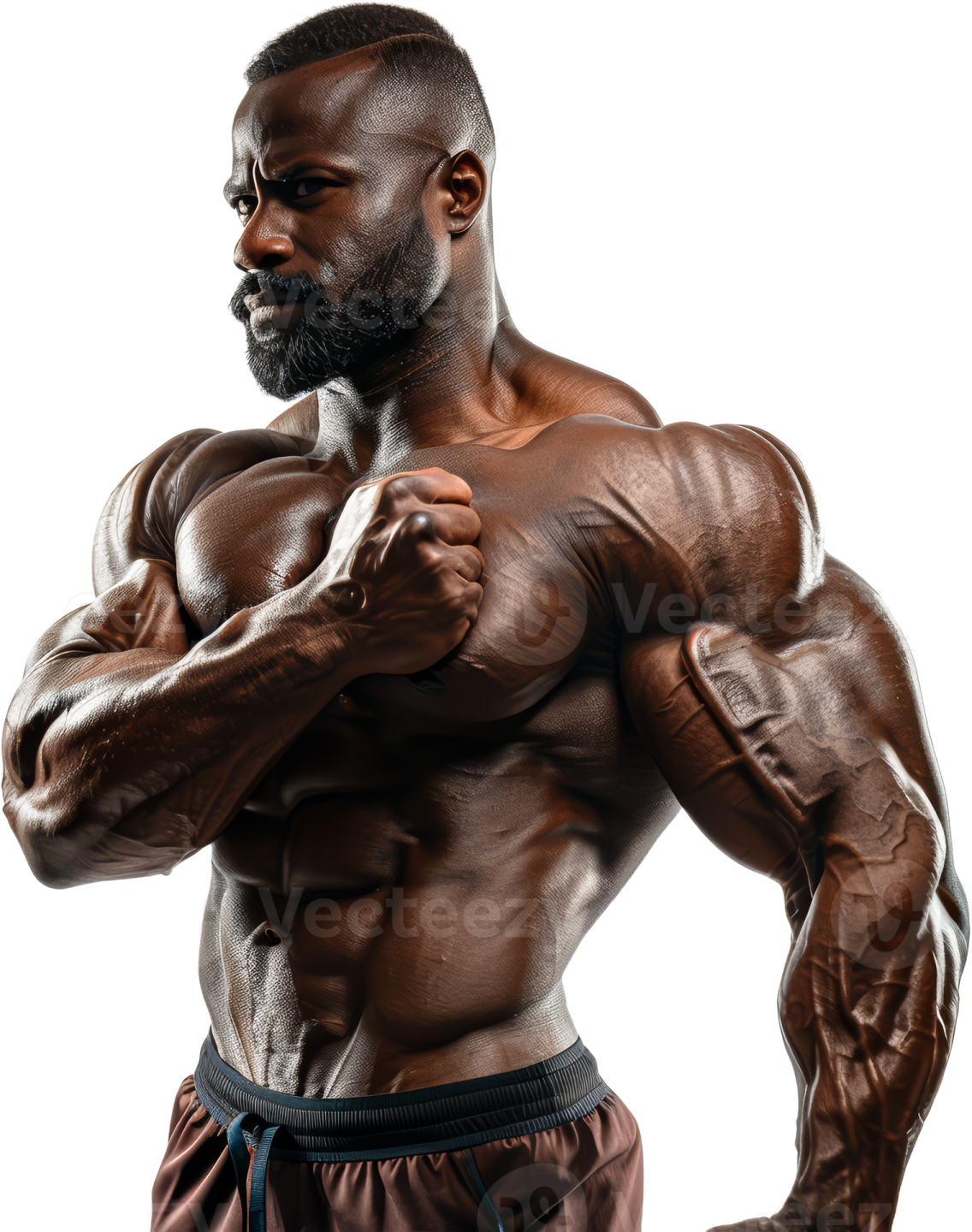 a man posing for the camera with his arms crossed