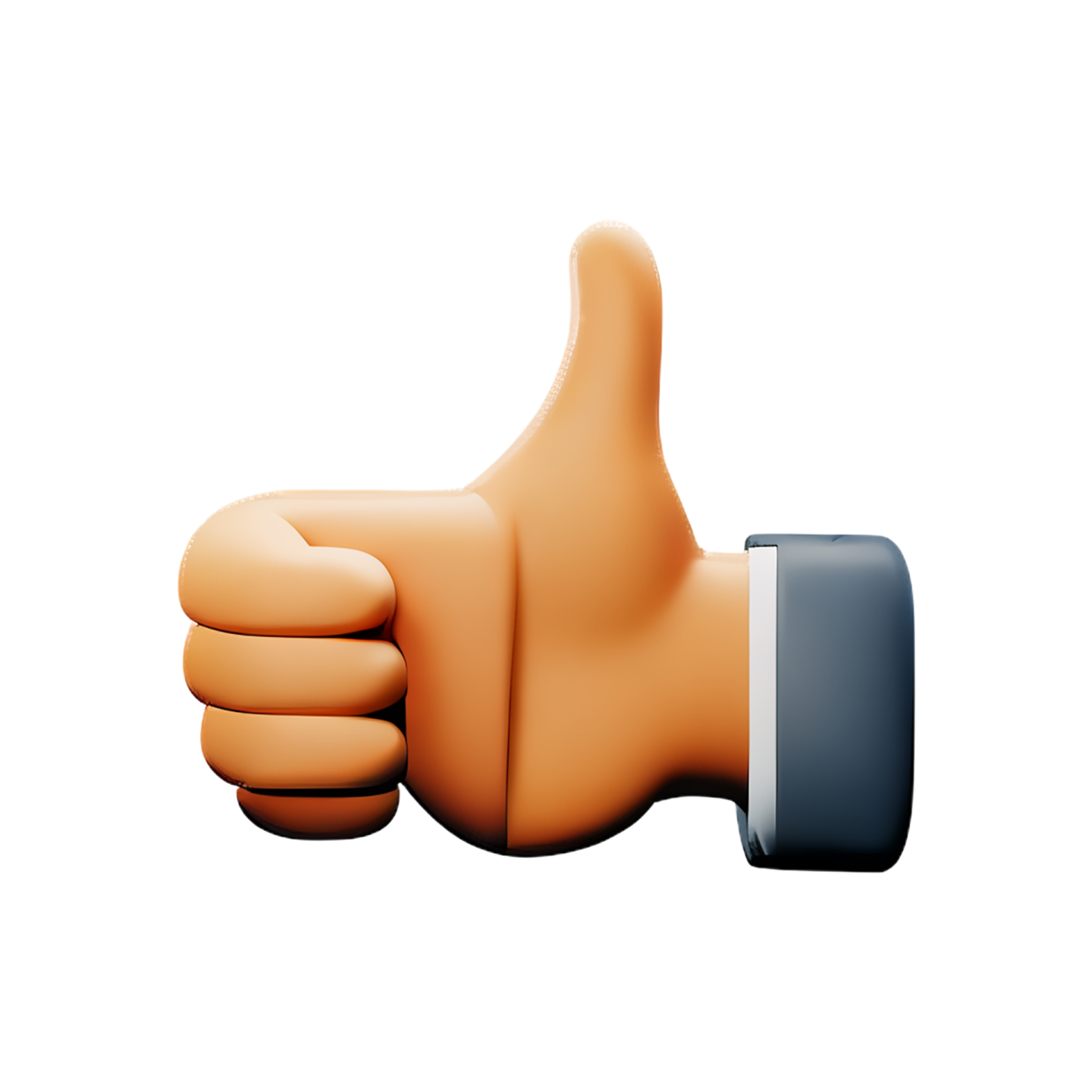 a thumbs hand with a thumb on it
