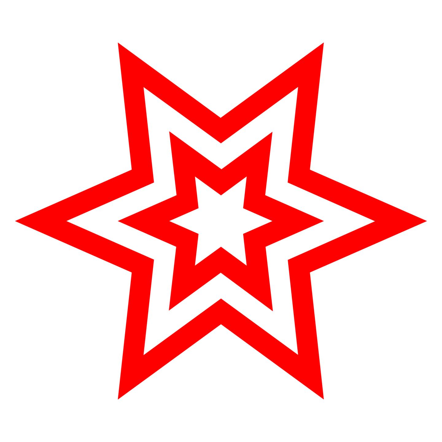 a black and white image of a star