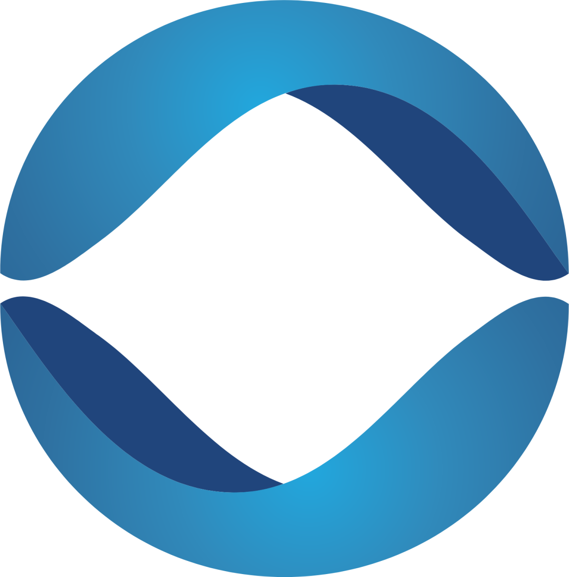 an image of a blue fish in a circle