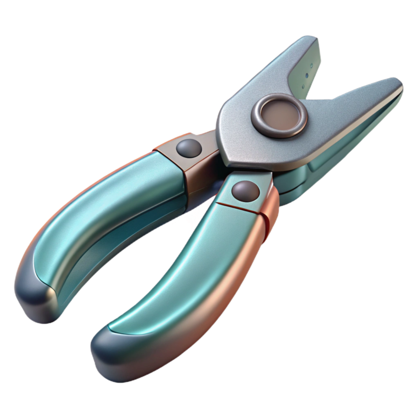 a pair of pliers on a white background