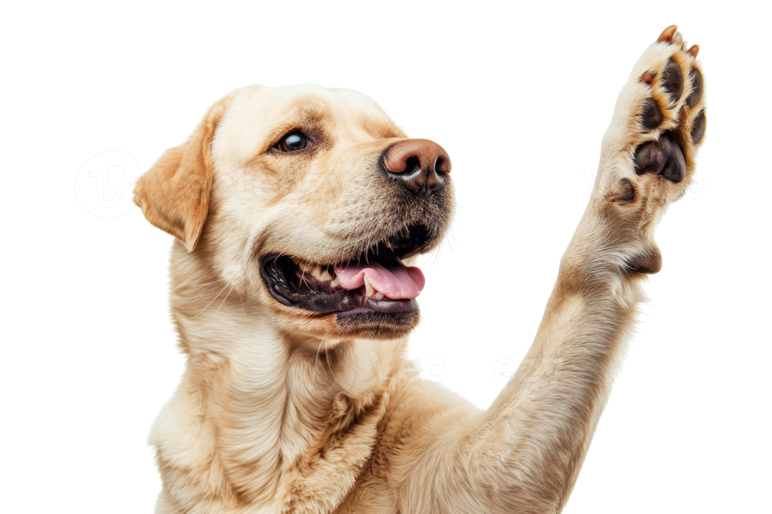 a close up of a dog's paw