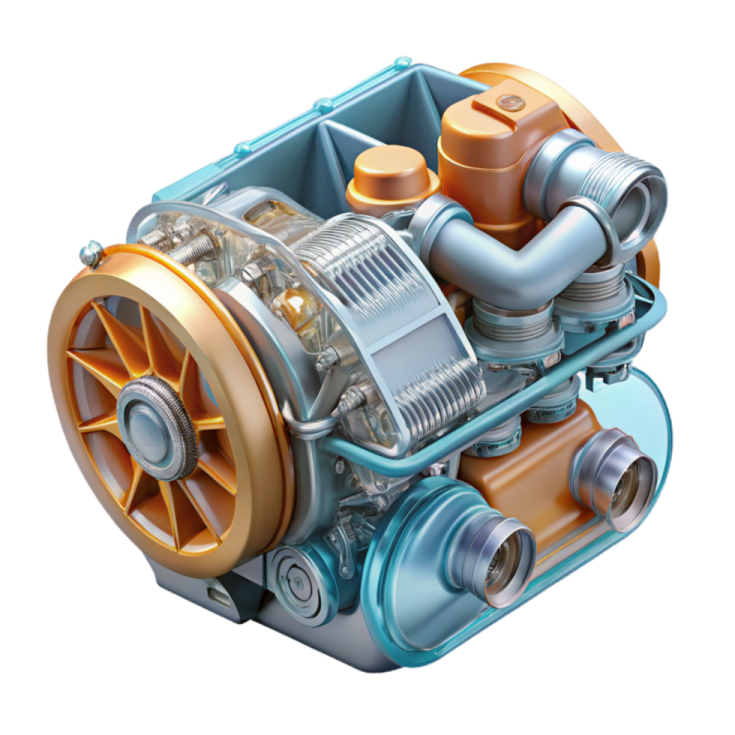 an image of a car engine