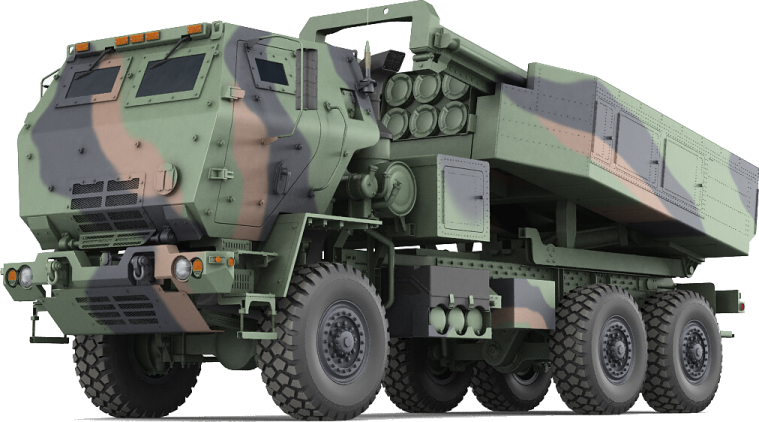 a military vehicle on a white background