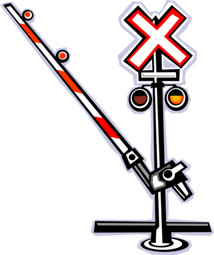 an image of a red and white cross on a pole