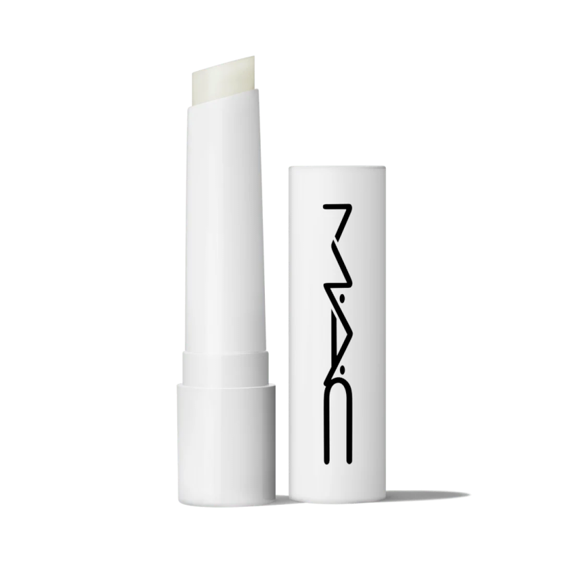 a white lipstick tube with the lid open