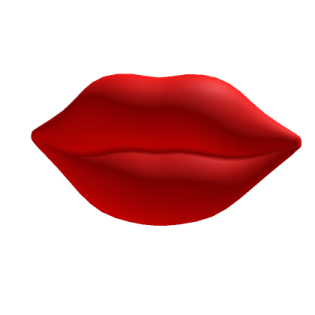 a red lipstick on a white background