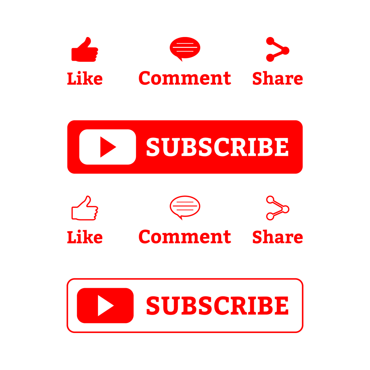 like, comment, sub and sub
