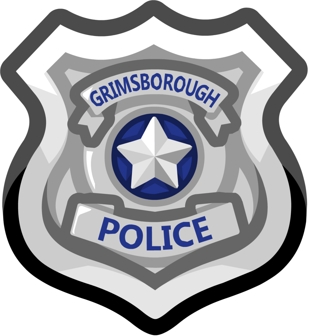 a police badge with a star on it