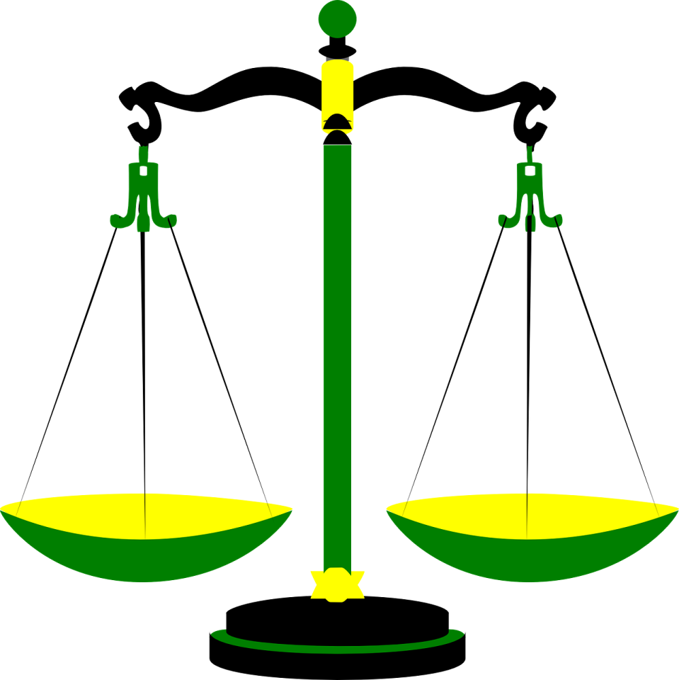 an image of a balance scale