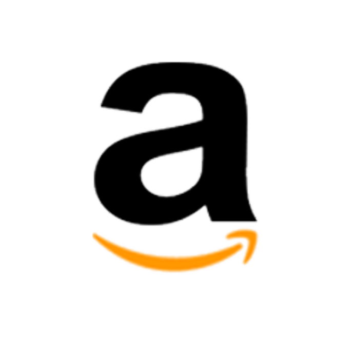 the amazon logo on a white background