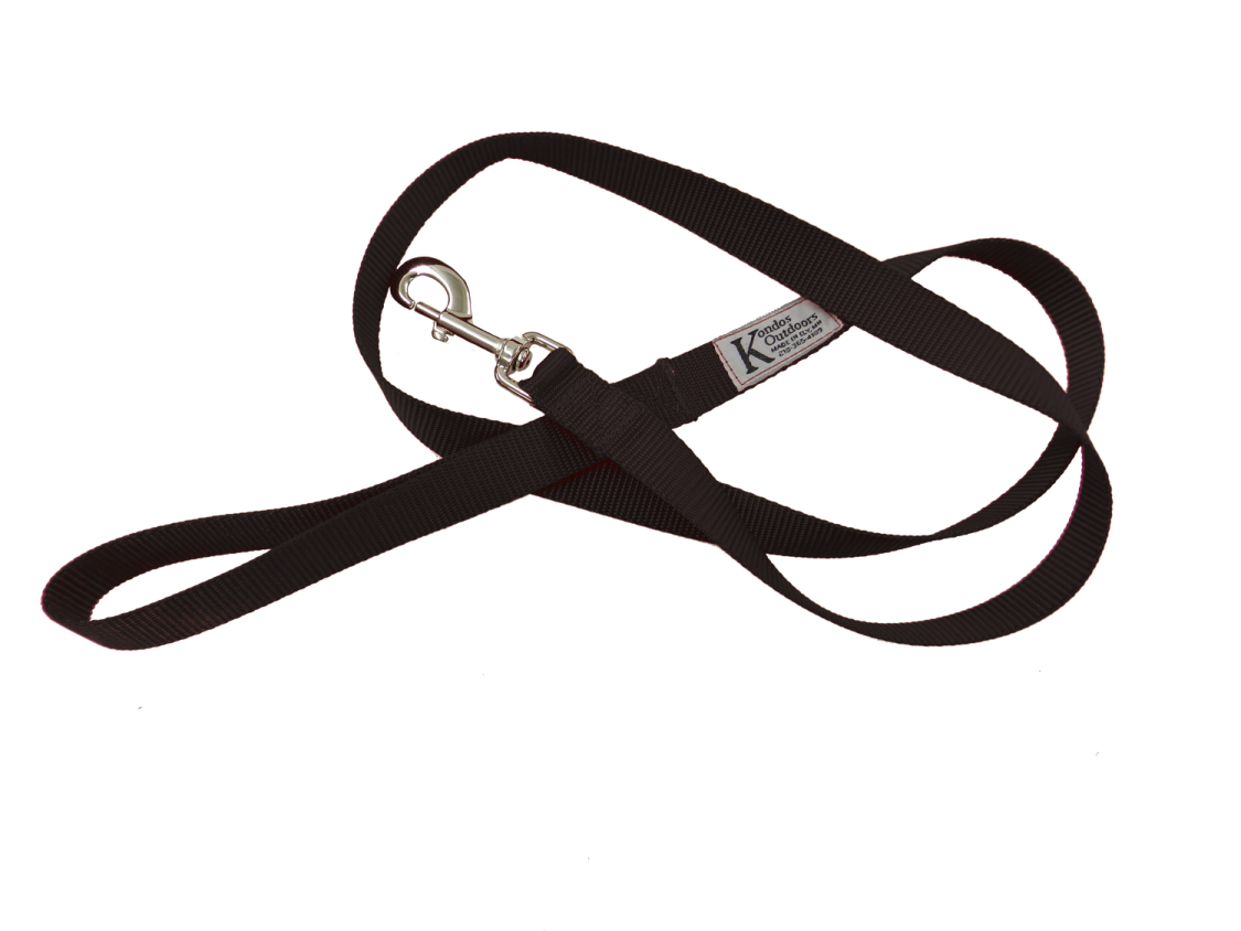 a black dog leash on a white background