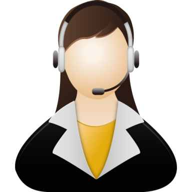 a woman wearing a headset