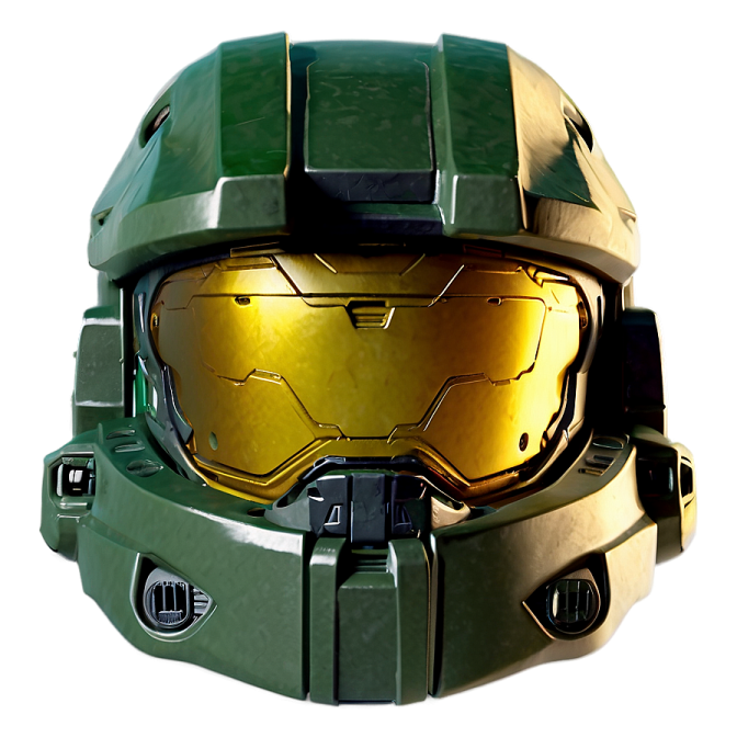 a close up of a helmet on a white background