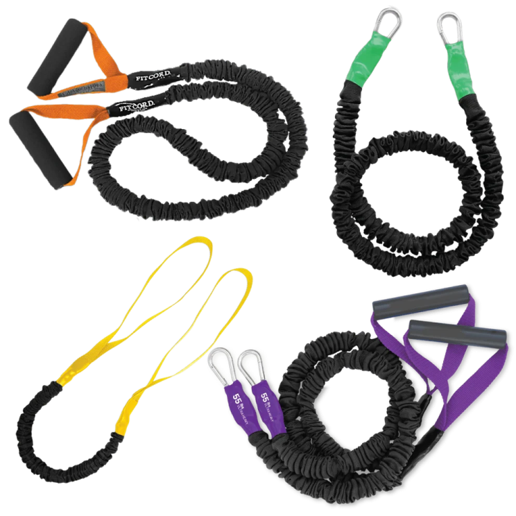a set of resistance bands