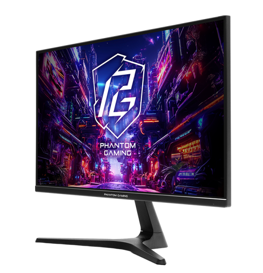 a computer monitor with the gaming logo on it