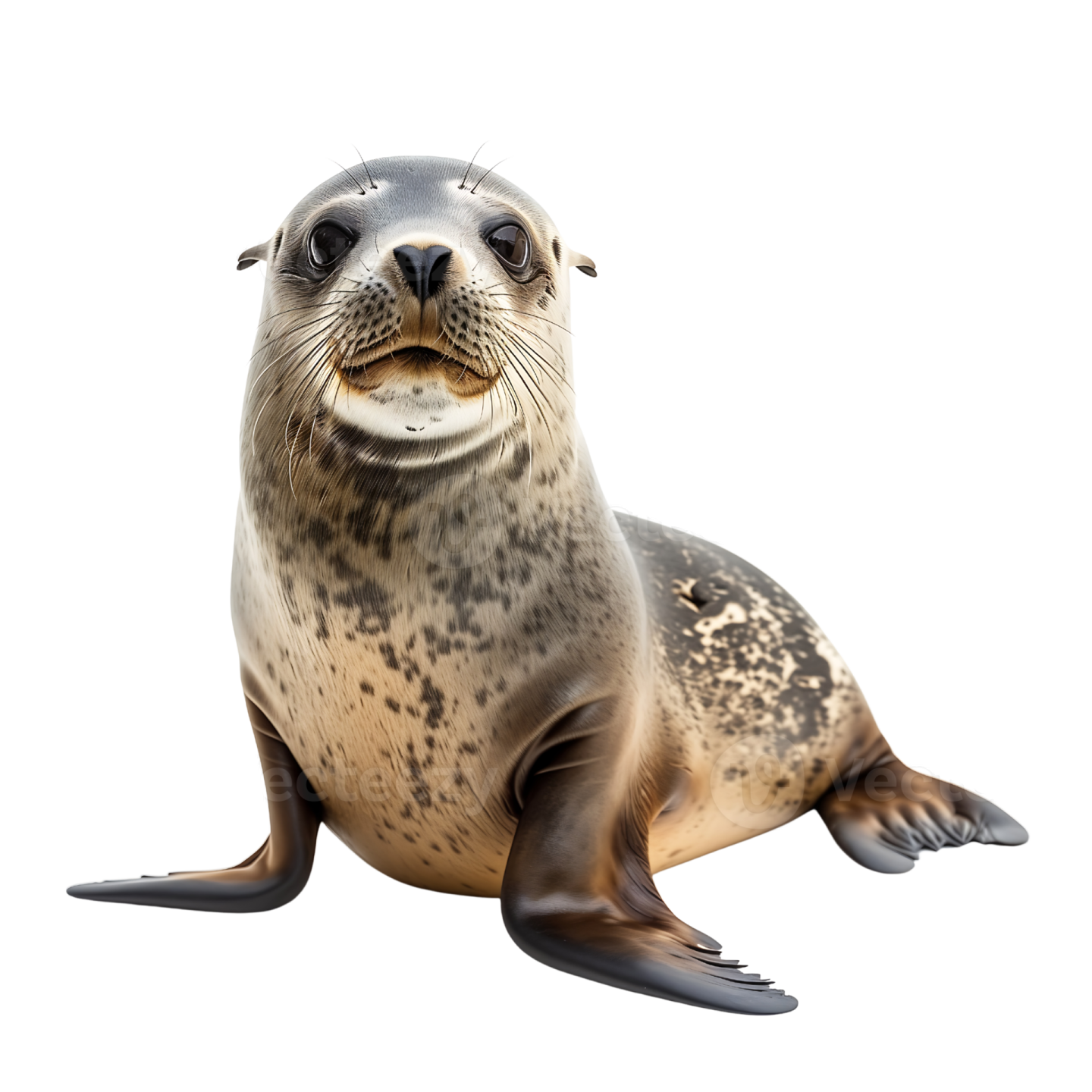 A seal on a white background