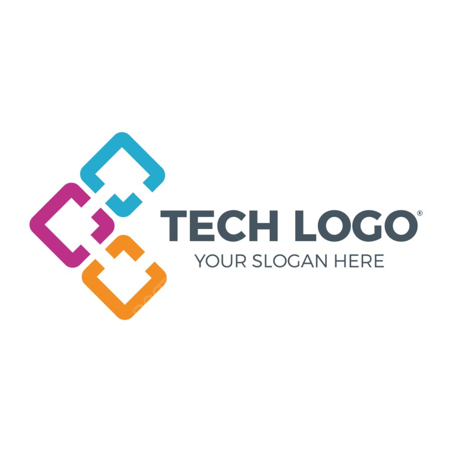 tech logo with the title'tech logo '