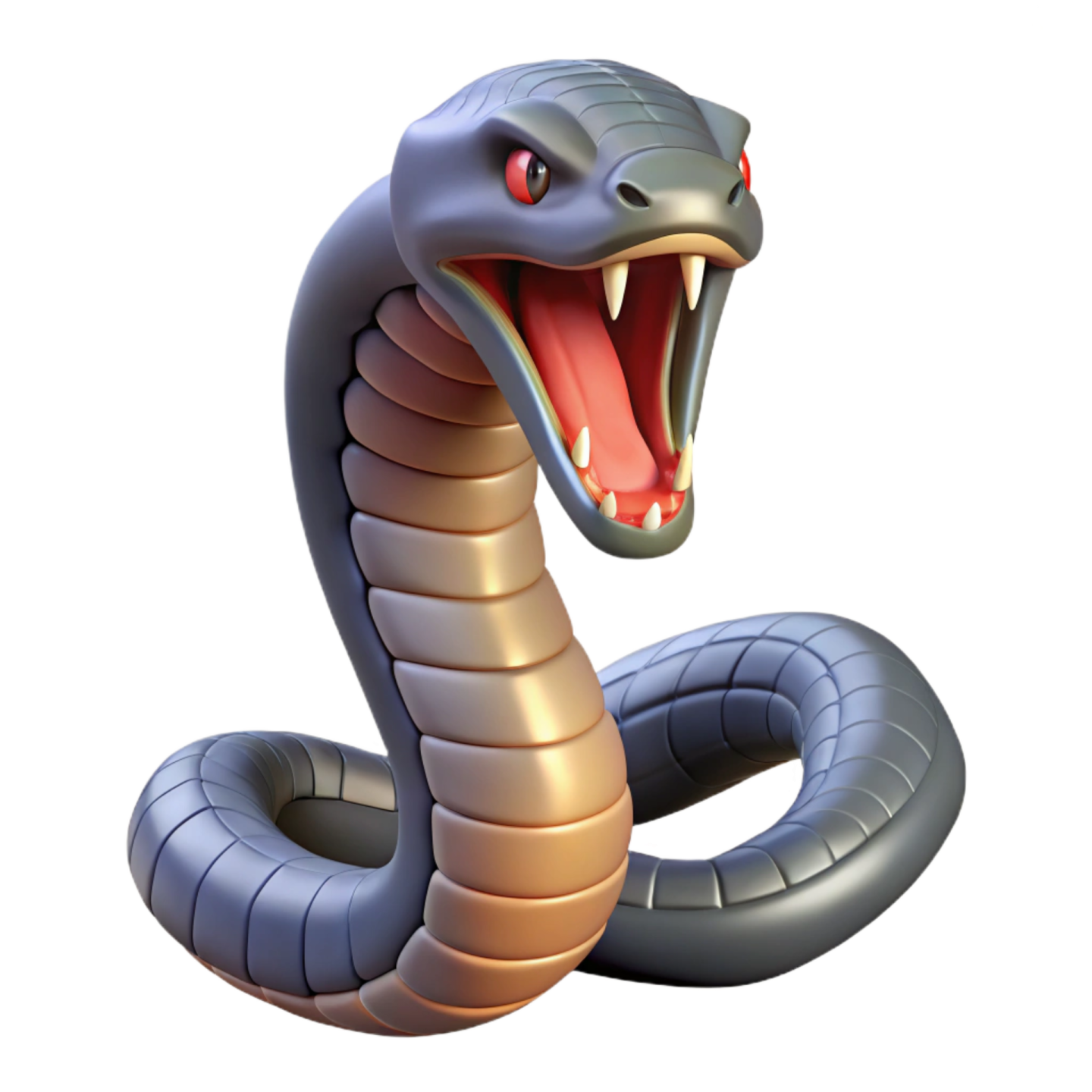 an image of a snake with its mouth open
