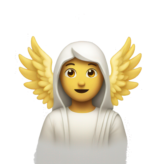 an image of an angel with wings