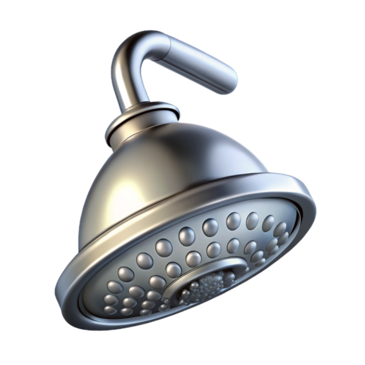 an image of a shower head on a white background