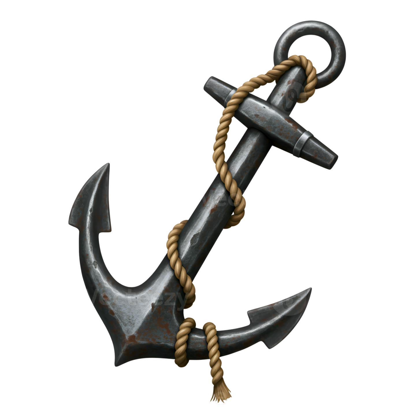 an anchor on a white background