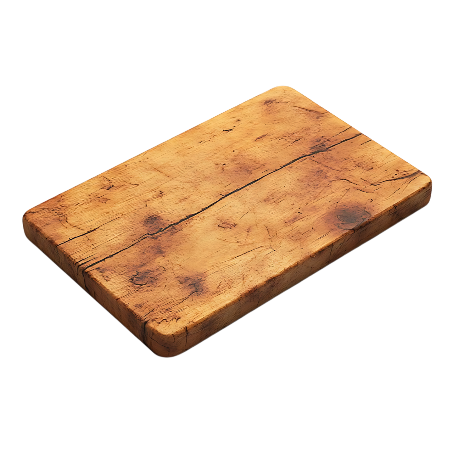 a piece of wood on a white background