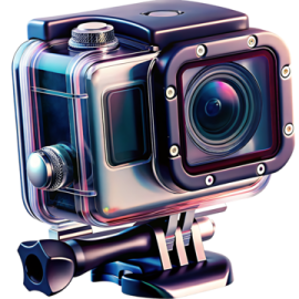 an image of a camera on a tripod