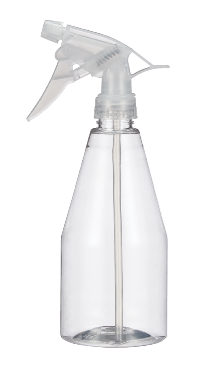 a bottle with a spray on it