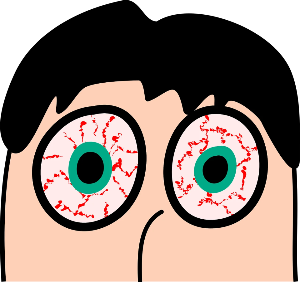 an image of a man with green eyes