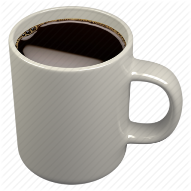 a white coffee mug with a leopard print on it