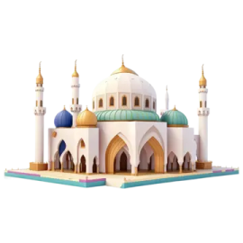 a model of the sheikh's mosque